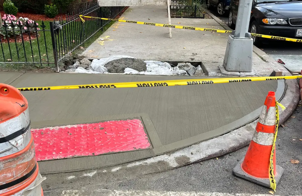 sidewalk repair portfolio nyc