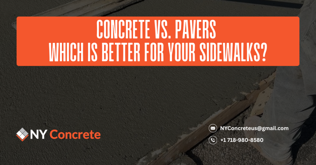 Concrete vs. Pavers_ Which is Better For Your Sidewalks & Walkways