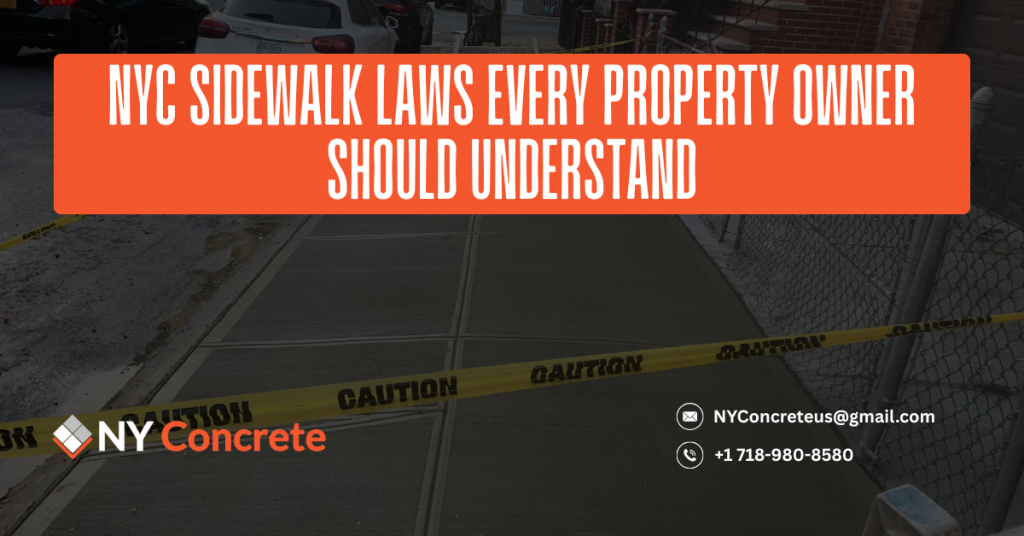 NYC Sidewalk Laws Every Property Owner Should Understand