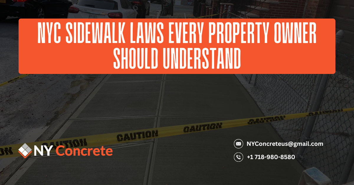 NYC Sidewalk Laws Every Property Owner Should Understand