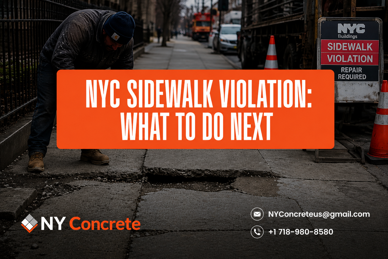 What to Do if You Get a NYC Sidewalk Violation