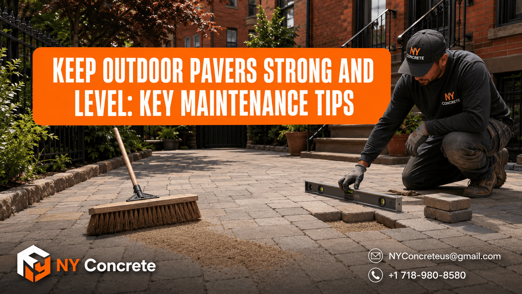 Keep Outdoor Pavers Strong and Level: Key Maintenance Tips