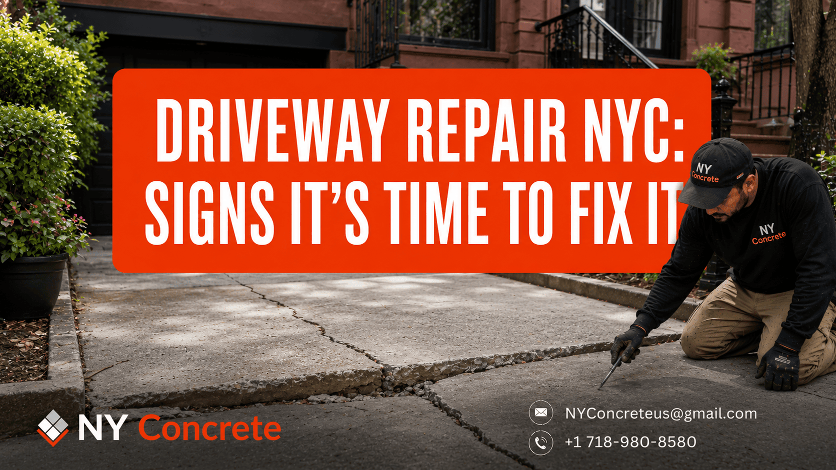 Driveway Repair NYC: Signs It’s Time to Fix It