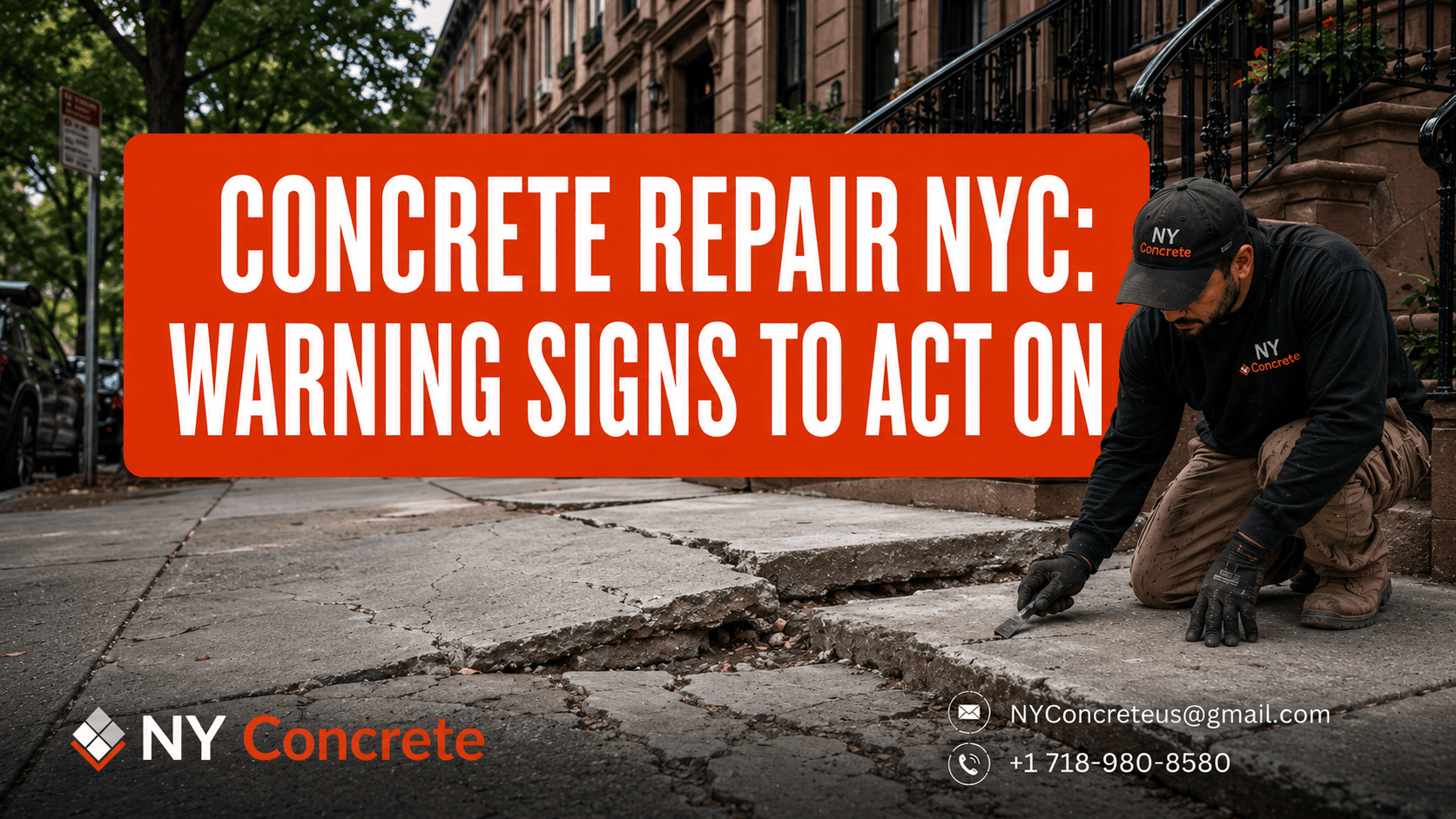 Concrete Repair NYC: Warning Signs to Act On